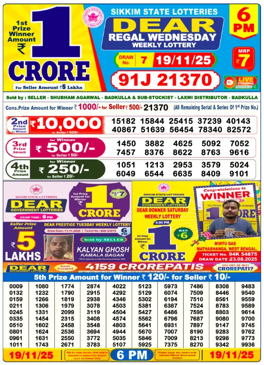 dear-lottery-sambad-6-pm-19-november-2025-winner-list