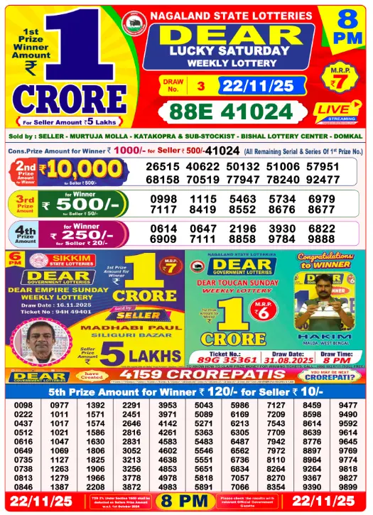dear-lottery-sambad-8-pm-22-november-2025-winner-list