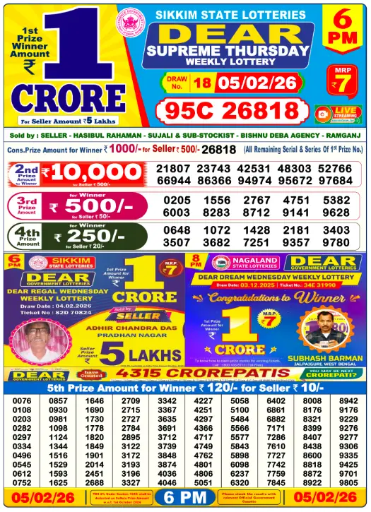 dear-lottery-sambad-6-pm-5-February-2026-winner-list