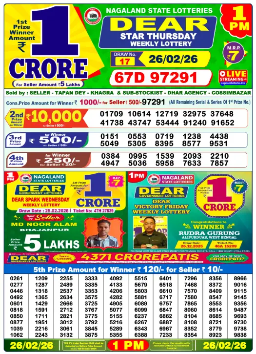 dear-lottery-sambad-1-pm-26-February-2026-winner-list