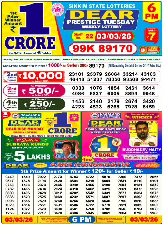 dear-lottery-sambad-6-pm-3-March-2026-winner-list