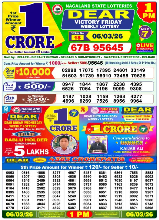 dear-lottery-sambad-1-pm-6-March-2026-winner-list